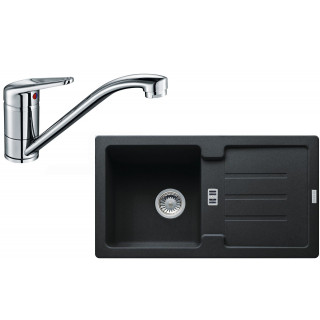 Set Franke G81 (dřez STG 614-78 Onyx + baterie FC 9541.031 Chrom)