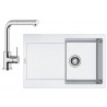 Set Franke G40 (dřez MRG 611 Bílá-led + baterie FN 0147.031 Chrom) Set Franke G40 (dřez MRG 611 Bílá-led + baterie FN 0147.031 Chrom)
