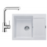 Set Franke G8 (dřez MRG 611-62 Bílá-led + baterie FN 0147.031 Chrom) Set Franke G8 (dřez MRG 611-62 Bílá-led + baterie FN 0147.031 Chrom)