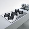 Plynová varná deska Franke Crystal Steel Pro FHCR 604 4G HE XA C Plynová varná deska Franke Crystal Steel Pro FHCR 604 4G HE XA C