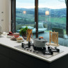 Plynová varná deska Franke Crystal Steel Pro FHCR 604 4G HE XA C Plynová varná deska Franke Crystal Steel Pro FHCR 604 4G HE XA C