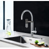 Kuchyňská baterie Franke Vital Tap Chrom/Gun Metal, bez sprchy Kuchyňská baterie Franke Vital Tap Chrom/Gun Metal, bez sprchy