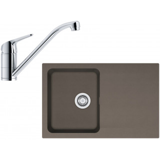 Set Franke T60 (dřez OID 611-78 Vulcan + baterie FN 0641.031 ECO Chrom)