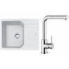 Set Franke G181 (dřez UBG 611-62 Bílá-led + baterie FN 0147.031 Chrom) Set Franke G181 (dřez UBG 611-62 Bílá-led + baterie FN 0147.031 Chrom)