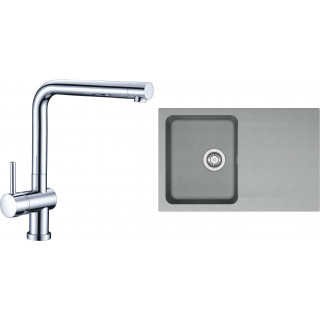 Set Franke T31 (dřez OID 611-78 Šedá + baterie Samoa Chrom)