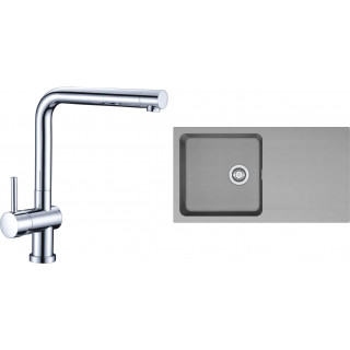 Set Franke T39 (dřez OID 611 Šedá + baterie Samoa Chrom)