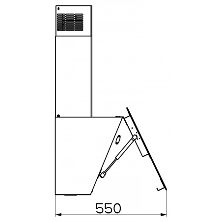 Odsavač par Franke Evo Plus FPJ 925 V WH/SS Bílá/nerez