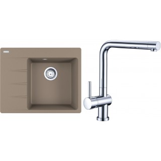 Set Franke G220 (dřez CNG 611-62 TL/7 Kašmír + baterie Samoa Chrom)