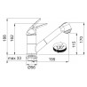 Kuchyňská baterie Franke FN 0642.031 ECO Chrom Kuchyňská baterie Franke FN 0642.031 ECO Chrom