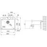 Kuchyňský dřez Franke Maris MRG 610-54 FTL Onyx