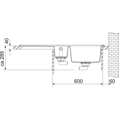 Kuchyňský dřez Franke Mythos MTG 651-100/7 Onyx