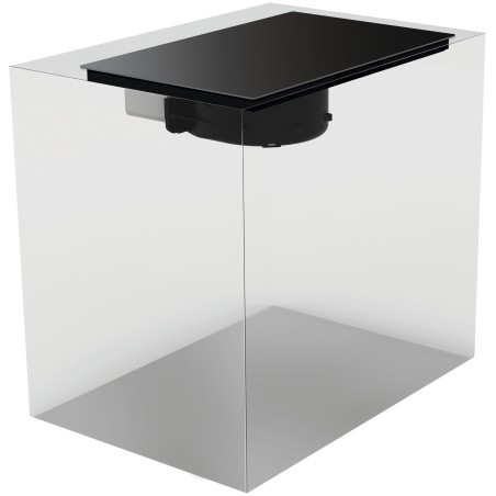 Odsavač par s indukční deskou Franke Maris 2Gether Minimal Black FMA 8381 HI Černé sklo, pro vnější odtah