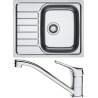 Set Franke N102 (dřez SKN 611-62 + baterie FB 250 BASIC NEW Chrom)