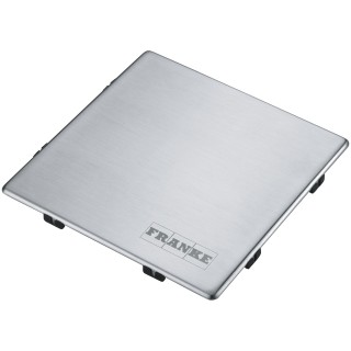 Krytka ventilu Franke 112.0395.171, hranatá, nerez