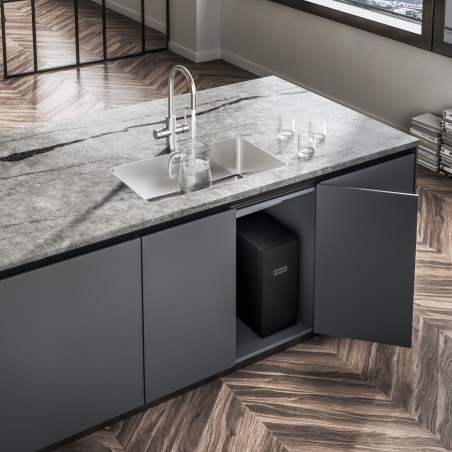 Kuchyňská baterie s filtračním systémem Franke Mythos Water Hub Sparkling Celonerez Kuchyňská baterie s filtračním systémem Franke Mythos Water Hub Sparkling Celonerez