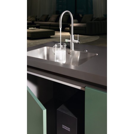 Kuchyňská baterie s filtračním systémem Franke Mythos Water Hub All in One Celonerez antracit Kuchyňská baterie s filtračním systémem Franke Mythos Water Hub All in One Celonerez antracit