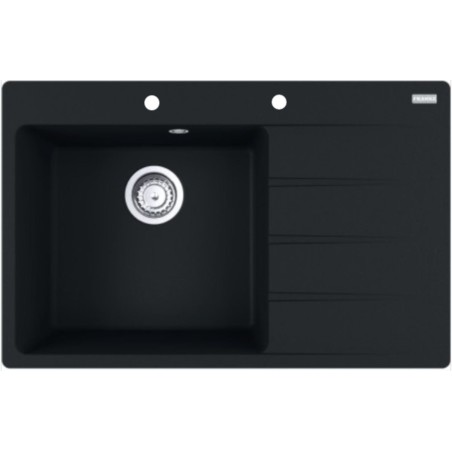 Kuchyňský dřez Franke Centro CNG 611-78 TL/2 Matná černá, levý