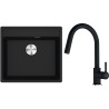 Set Franke G296O (dřez MRG 610-52 RTL Onyx + baterie FC 6051.071 LINA Onyx)
