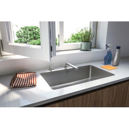 Kuchyňská baterie Franke FC 3137.501 MYTHOS WINDOW Celonerez, zasouvací
