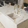 Kuchyňská baterie Franke FC 4169.504 PESCARA Celonerez zlatá