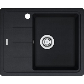 Kuchyňský dřez Franke Basis BFG 611-62 Onyx, s otvorem, pravý