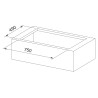 Odsavač par s indukční deskou Franke FMA 8372 4RC HI Černé sklo