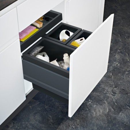 Odpadkový koš Franke FX 60 26-26, 2x 26 l