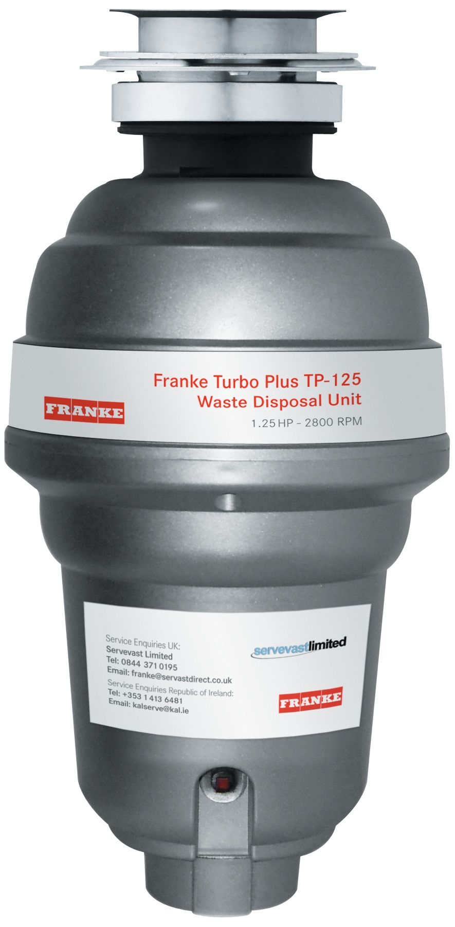 Drtič odpadu Franke Turbo Plus TP-125